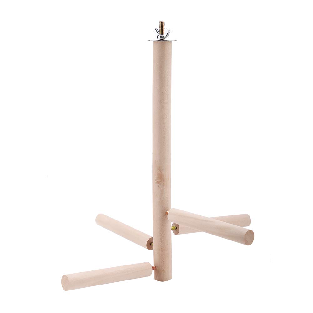 【𝐄𝐚𝐬𝐭𝐞𝐫 𝐏𝐫𝐨𝐦𝐨𝐭𝐢𝐨𝐧 】 CHICIRIS Parrot Perches, Birds Perches, Non-Toxic Wooden Activity Perches Cage Wood Birds for Parrots