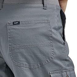 Lee Women's Flex-to-Go Mid-Rise Relaxed Fit Cargo