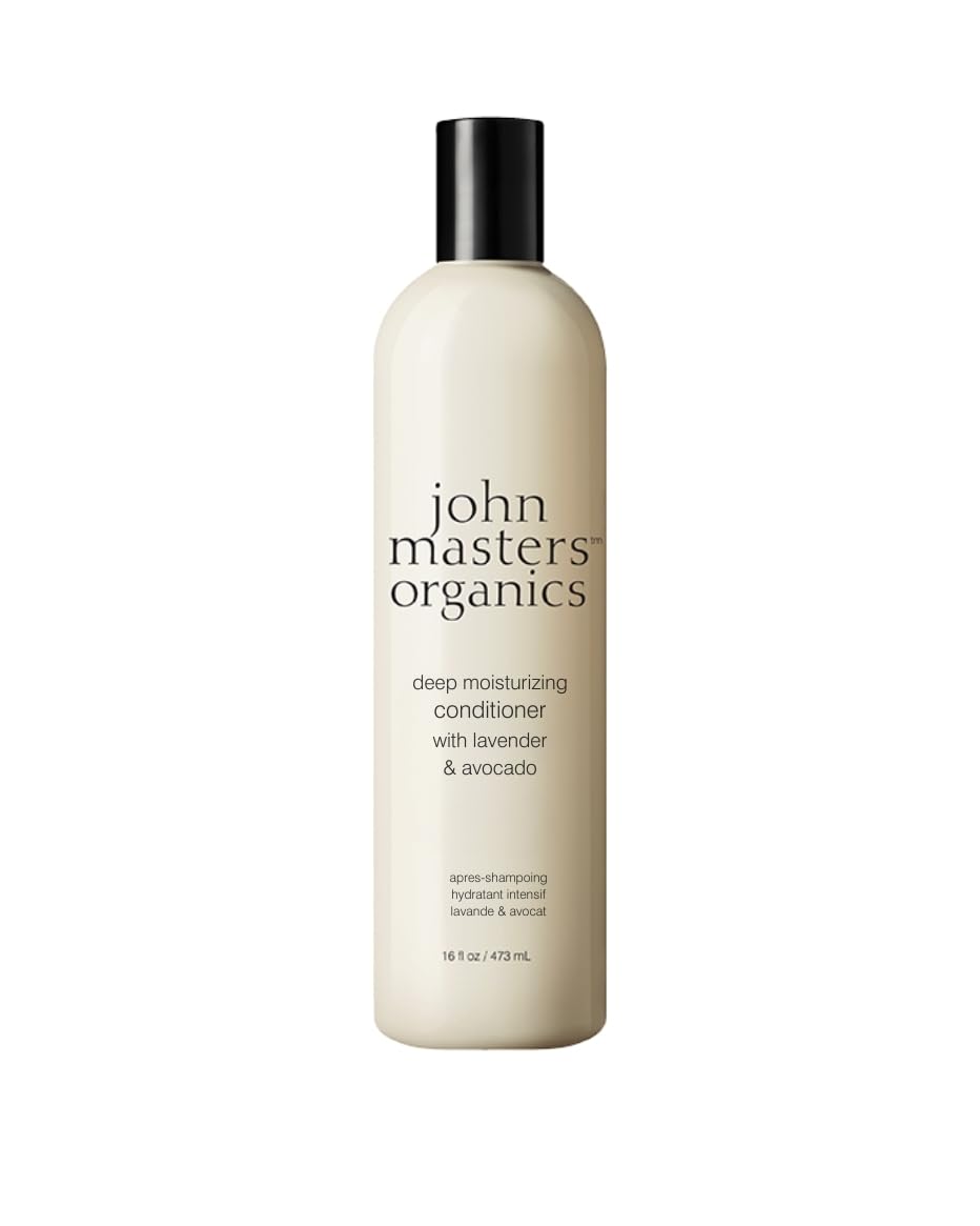 JMO Hair Conditioner - 473ml Conditioner for Dry Damaged Hair - Hair Conditioner with Lavender, Avocado & Babassu Oil for Shinier Hair