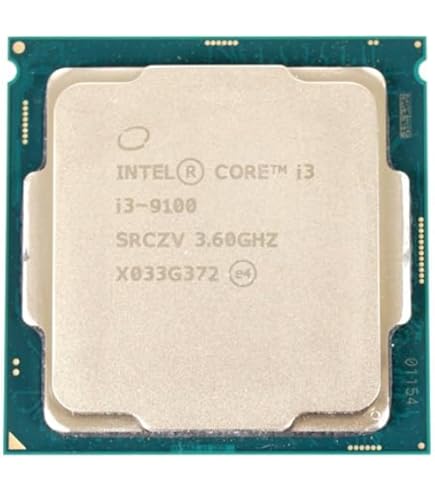 Amazon.com: Intel Core i3-9100 Desktop Processor 4 Cores up to 4.2