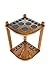Cue Rack Only - 10 Pool - Billiard Stick & Ball Floor Rack - Holder Choose Mahogany or Oak Finish (Oak)