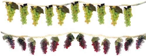 Clusters of Grapes Extra Long Rope Garland Sukkah Decoration