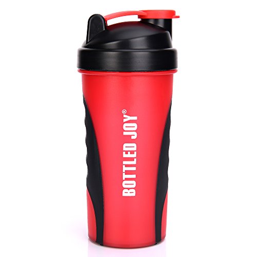 Bottled joy protein shaker bottle, non-toxic wide mouth…