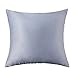 Homecy Reversible Sequins Pillow Cover Christmas Snowman Patten Mermaid Throw Cushion 16x16 Inch