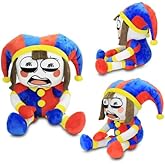 The Amazing Digital Circus Plush – 15” – Soft Stuffed Toy for Fans & Collectors – Super Cuddly & Vibrant – Cartoon-Inspired Plushies - Pomni, Jax, or Gummigoo (Pomni)