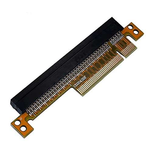 2x PCI-E Express 8X to 16x Extender Converter Riser Card Adapter Male to Female Extension Adapter