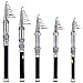Sougayilang Fishing Rod Pole with 24 Ton Carbon Fiber，Steel Ceramic Guides，CNC Machined Reel Seat，Mini Telescopic Portable Ultralight Fishing Rods