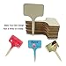 WeiMeet 50 Pieces Wood Plant Markers Garden Plant Labels Plant Container Labels Tagsthumb 4