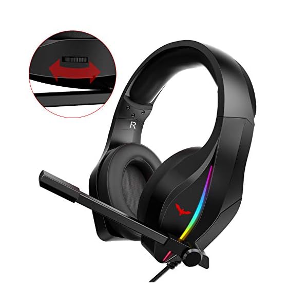 HAVIT Wired Mechanical Gaming Keyboard Mouse Headset Combo Kit, Blue