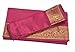 Indian Art Silk Sari Saree Woven Golden with Blouse Piece Paisley Design Decor