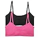 Fruit of the Loom Big Girls' Seamless Shirred Front Bralette(Pack of 2)