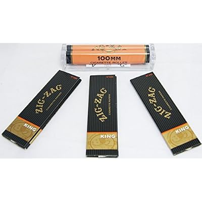 zig zag 100mm cigarette rolling machine Zig-Zag Roller  70Cigars held injector for filling 100mm filtered tubes Poweroll 2 Electric Cigarette Machine