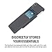 Incipio Stowaway Compatible with Apple iPhone Xs Max - Asphalt Black