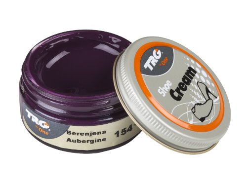 TRG Leather Cream Shoes for Bags, Nourishment and Care, Many Colors, 1.7 fl.Oz (154 - Aubergine) - Thumbnail 3
