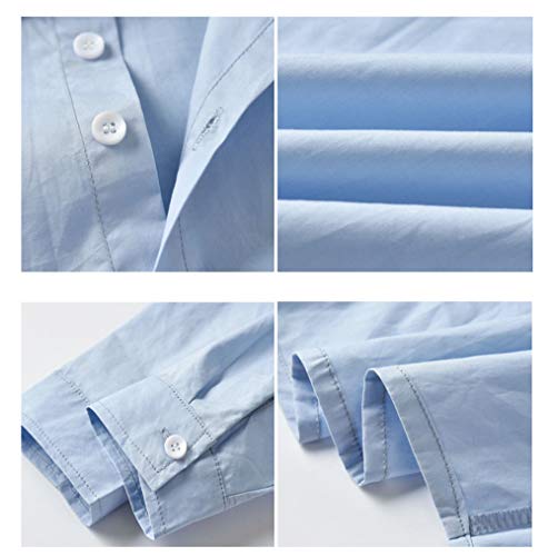 Toddler Dress Suit Baby Boys Clothes Sets Bowtie Shirts + Suspenders Pants 3pcs Gentleman Outfits Suits 6Month - 6Years (Blue003, 3T) - Thumbnail 5