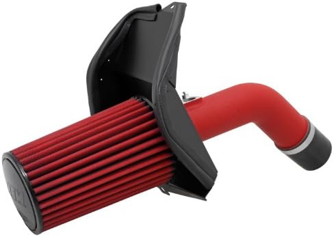 Amazon Com Aem 21 478wr Wrinkle Red Cold Air Intake System Automotive