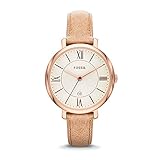 Fossil Women's ES3487 Jacqueline Three Hand Leather Watch - Camel