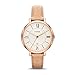Fossil Women's ES3487 Jacqueline Three Hand Leather Watch - Camel