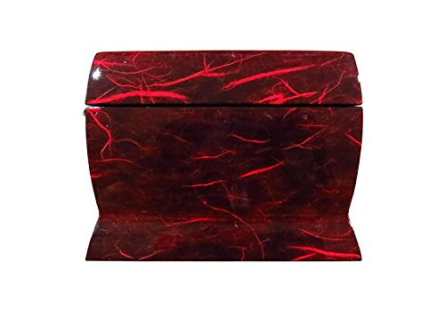 MADDesign-RA-058-Music-Box-Jewelry-Ring-Organizer-Wood-Mother-of-Pearl-Inlay-Peacock-Red