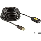 DELOCK 82446 USB 2.0 Extension 10m - (Cables > USB Cables)
