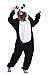 Blackdeer Unisex Adult Halloween Pajamas Panda Costume, Attractive Animal Cosplay Onesie Designs M