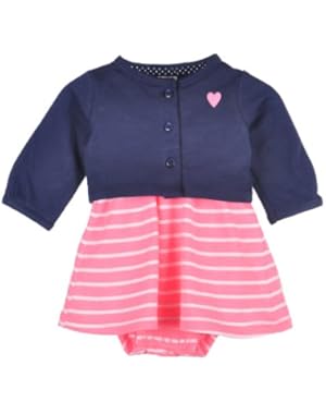Baby Girls' 2 Piece Striped Dress Set (Baby)