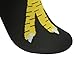 Gmark Fitness Novelty Socks, Women's Fun Chicken Legs Image Stockings Team Tube Socks 1 Pair Size Medium
