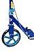 Fuzion Cityglide B200 Adult Kick Scooter w/Hand Brake - 220lb Weight Limit - Folds Down - Adjustable Handle Bars - Smooth & Fast Ride (Midnight Blue)