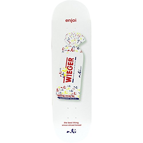 Enjoi Wieger White Bread Deck -8.37 Resin 7 Assembled as COM