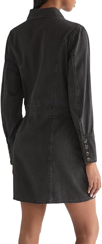 - Vestido feminino - Corte normal - Vestido de trench de trilho - Speedway Smoke