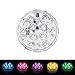 SpotGlo Submersible LED Lights Waterproof Remote Control Lights RGB Changing LED Lights Battery Operated for Pond Pool Fountain Aquarium Vase Hot Tub Bathtub Event Party and Home Decoration 2 Pack