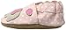 Robeez Baby Girls and Unisex Soft Soles Slip-Resistant Crib Shoes Slippers Moccasins for Infant and Toddler - Little Peanut - 12-18 Months