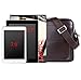 Zicac Mens Genuine Leather Shoulder Messenger Bag - Brown