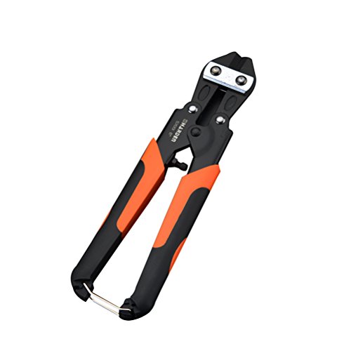 Lightdot Hardware 8-Inch Vanadium Mini Bolt Cutter (Attached With A Pair Of Gloves)