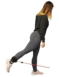 glute-tastic   Correa de tobillo Kickback con bandas de resistencia para depósito y ejercicios de caderas
