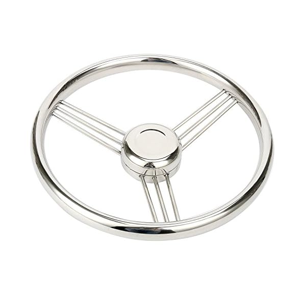 Amarine-made-135-Inch-9-Spoke-Stainless-Boat-Steering-Wheel-10-Degree-9500S380