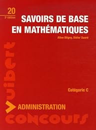 Savoirs de base en mathématiques