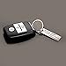 FAINOL Dad Boyfriend Gifts Drive Safe Keychain Personalized Key Chain I Need You Here with me for Men (Silver)