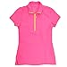 Birdseed Golfwear® Big Girl's Solid Short Sleeve Golf Polo Shirt