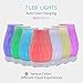 Ceramic Oil Diffuser Matte Hand-Crafted Whisper-Quiet Ultrasonic Humidifier for Essential Oils 7 Color Changing Light,Waterless Auto Shut-Off for Aroma Diffuser 100ML(White)thumb 1