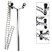 HYDDNice Laboratory Stainless Steel Beaker Chain Clamp Holding Diameter 40-145mm