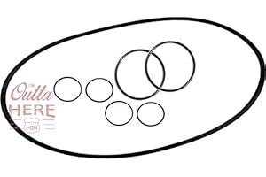 I'M OUTTA HERE I-OH FX5 FX6 O-Ring Kit Compatible with Fluval A-20207, A-20210, A-20212