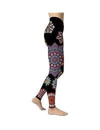 Leggings con estampado único para dama, pantalones elásticos cepillados para entrenamiento, yoga, fitness