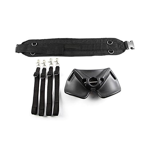 Pellor-Stand-Up-Offshore-Fishing-Gimbal-Padded-Fighting-Belt-Waist-Rod-Holder-Shoulder-Back-Harness