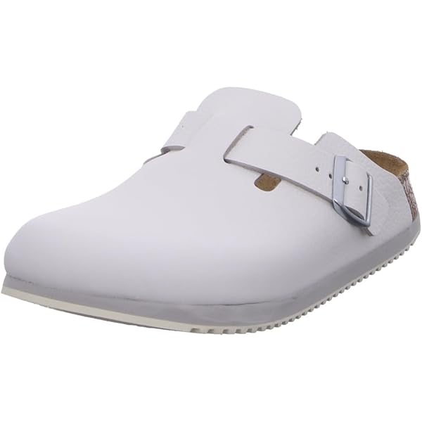★美品★ BIRKENSTOCK Boston アンティークホワイト レギュラー Boston Suede Leather Embossed Corduroy Antique White | BIRKENSTOCK