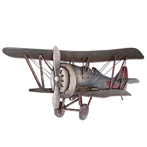Vintage Airplane Metal Wall Art Vintage Galvanized Metal