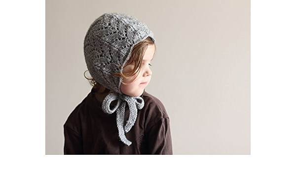 knitted bonnet baby