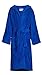 TowelBathrobe Kids Terry Hooded Unisex Bathrobe (Large) R.Blue