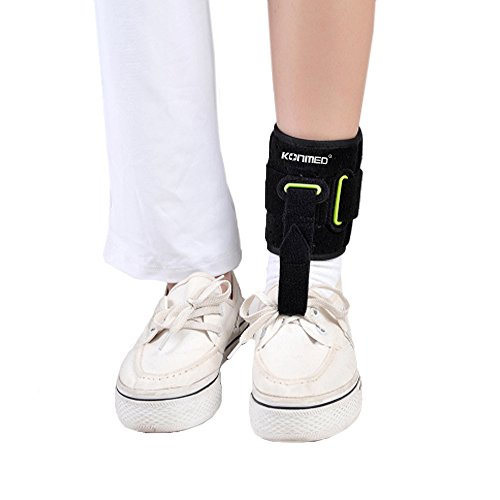 KONMED Adjustable Drop Foot Orthosis Support AFO AFOs Brace Strap