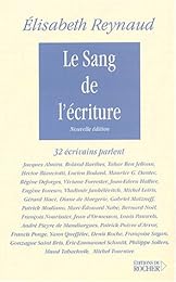 Le  sang de l'écriture